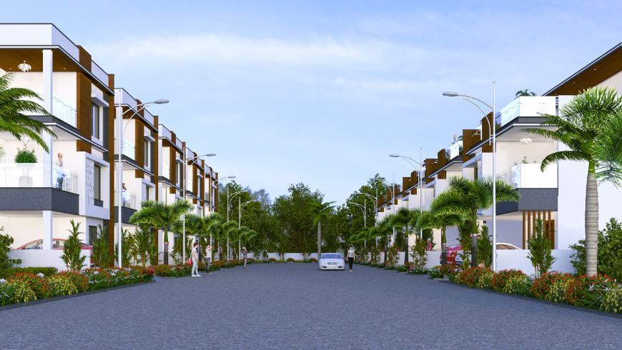 40ft. Wide Internal Roads